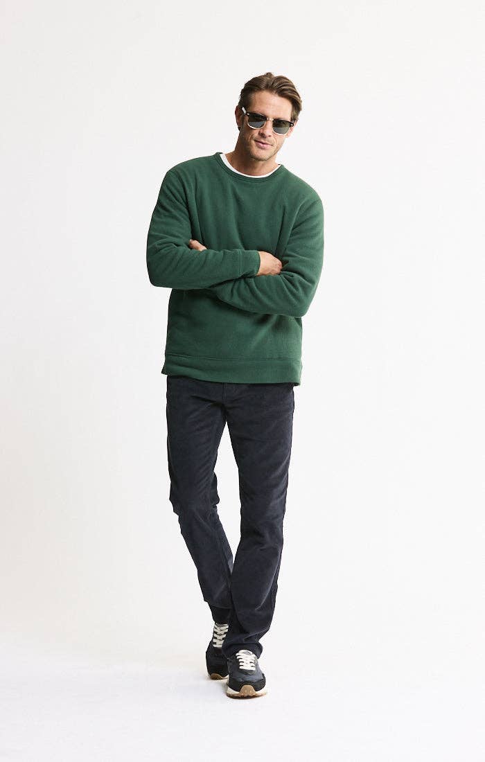 Kent Jacquard Sherpa Lined Crewneck
