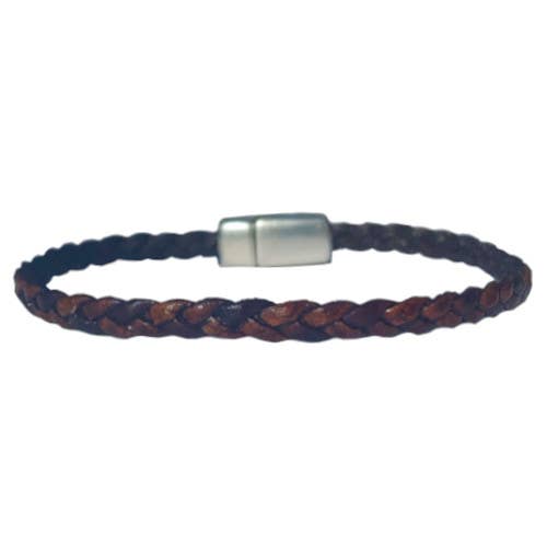 Men's Braided Leather Bracelet, Women's Bracelet, Accent