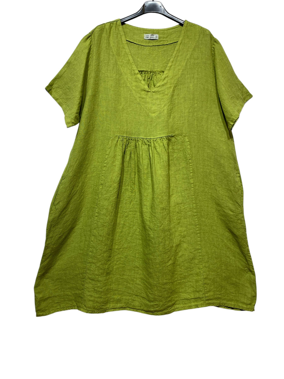 56462 THICK LINEN DRESS