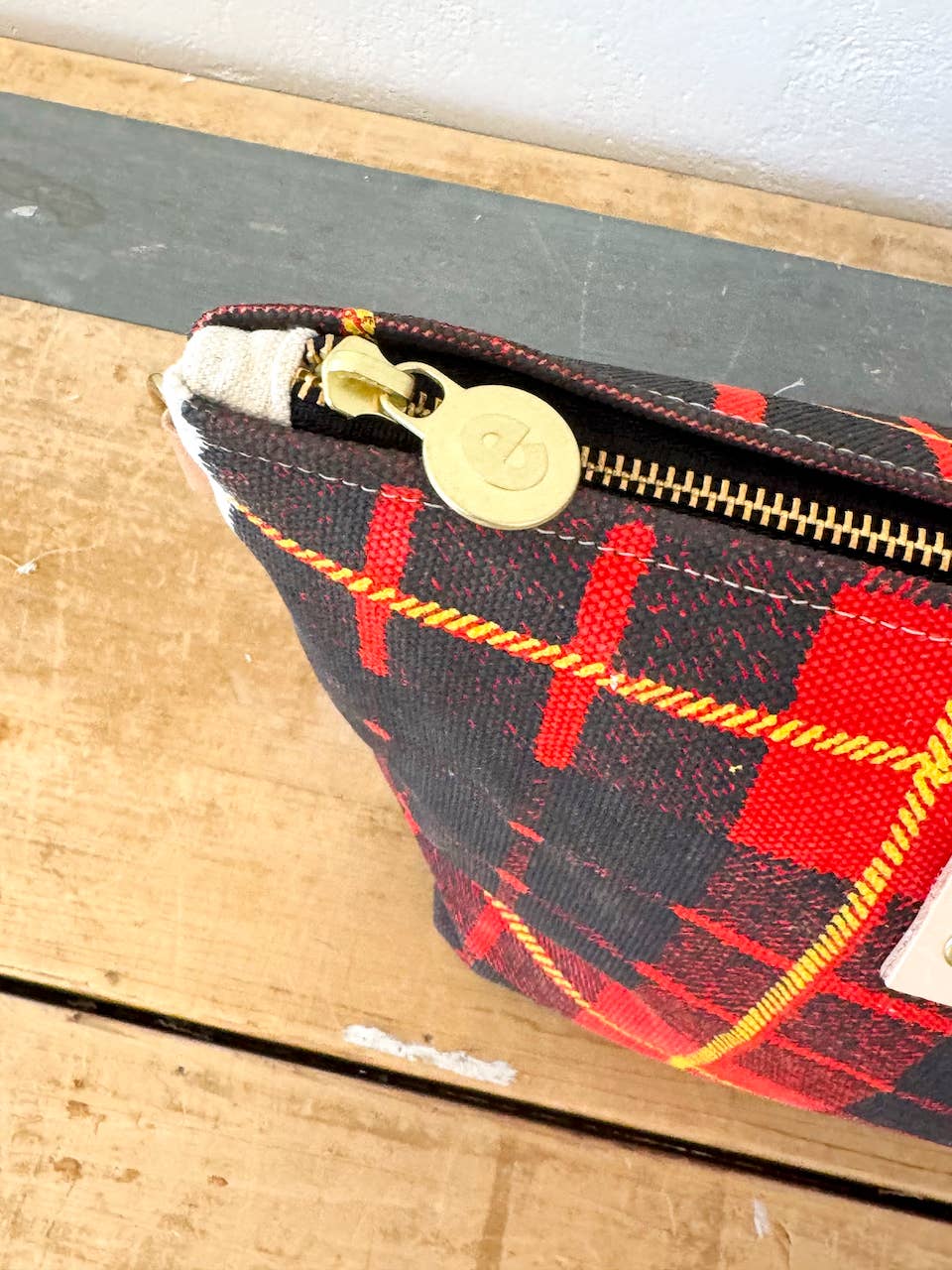 Tartan Plaid Large Satchel