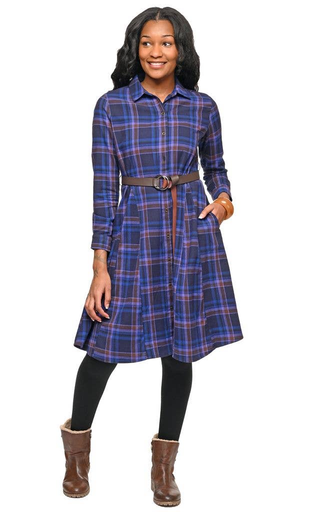 CV1208 Sheridan Dress in Munich Flannel*