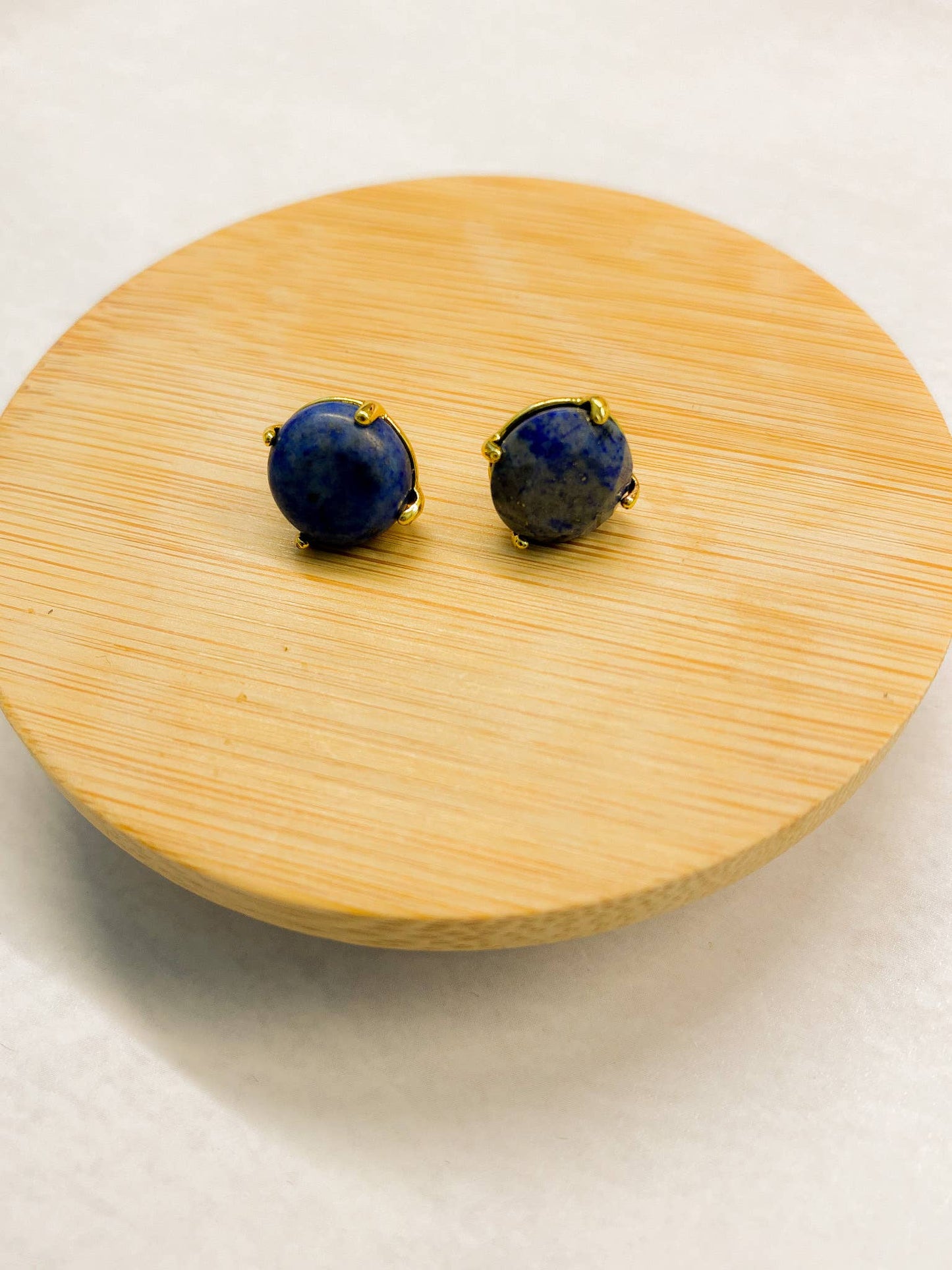 Big Gem Stud Earrings