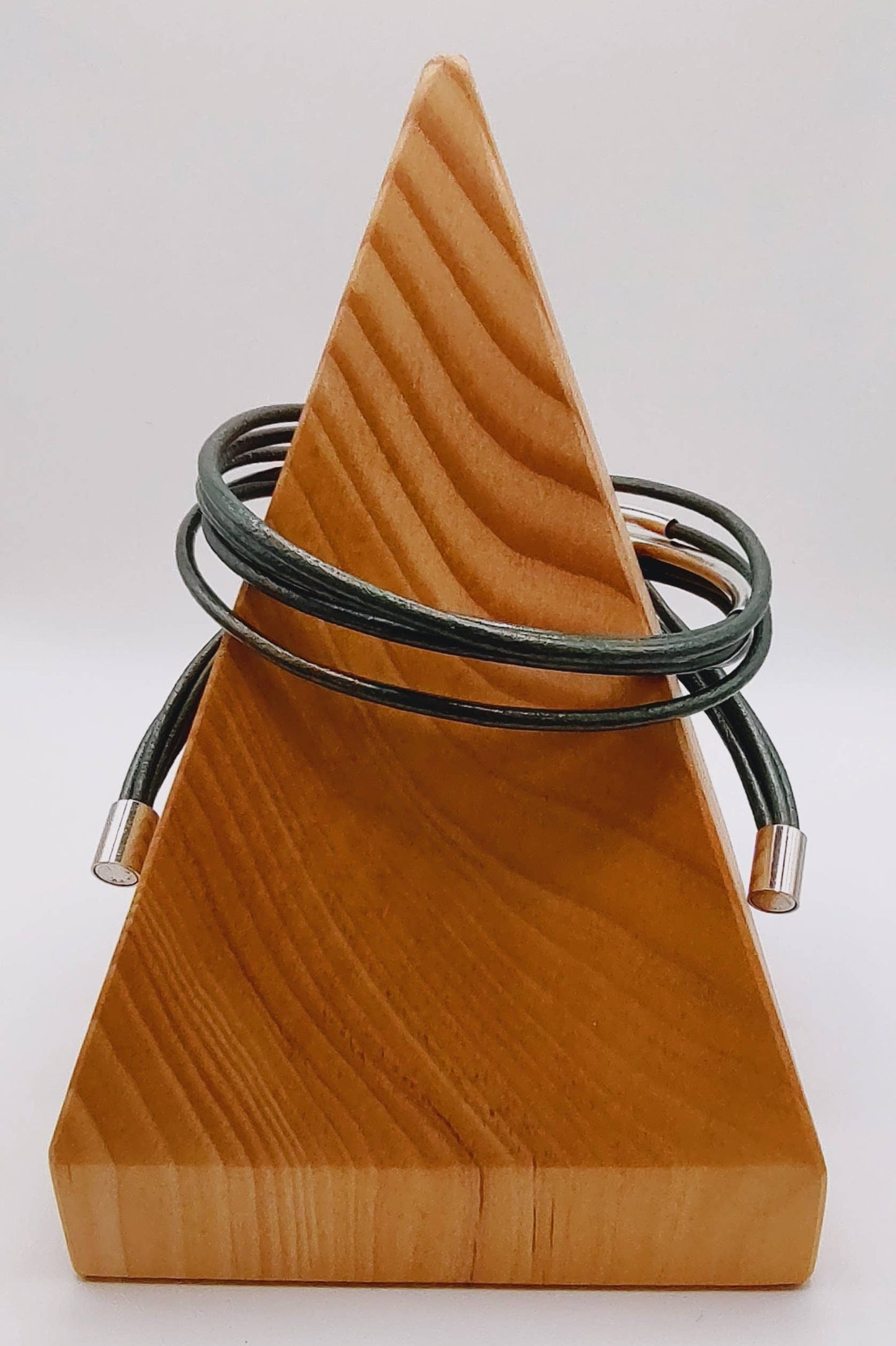 Metallic Sea Green Original Leather Wrap