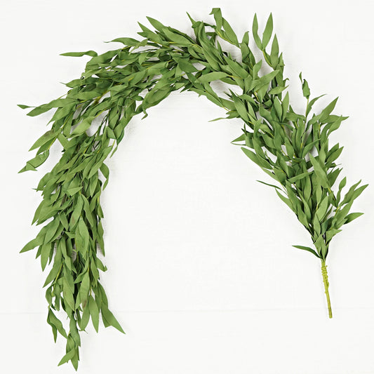 550238- Green Herb Leaves-4ft Garland