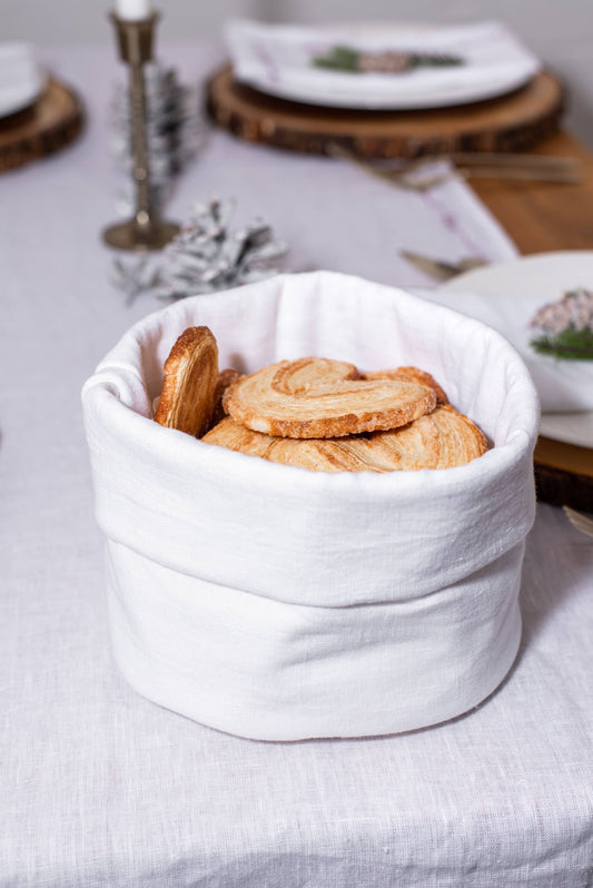 Linen Bread Basket