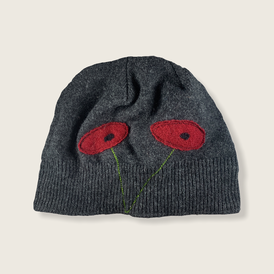 Wool Hat-Oval Poppy