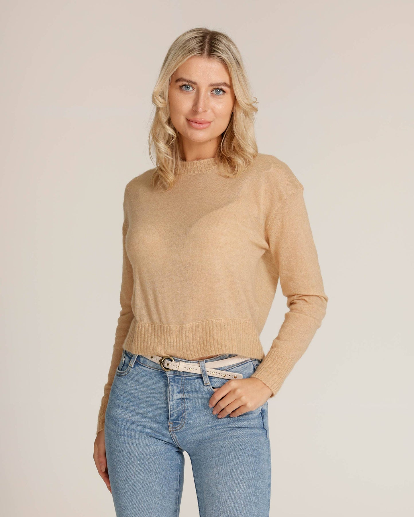 Chloe | Vintage Studded Skinny Belt