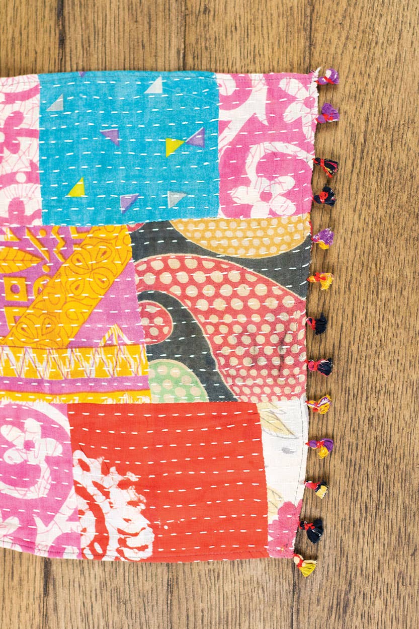 Kantha Table Runner