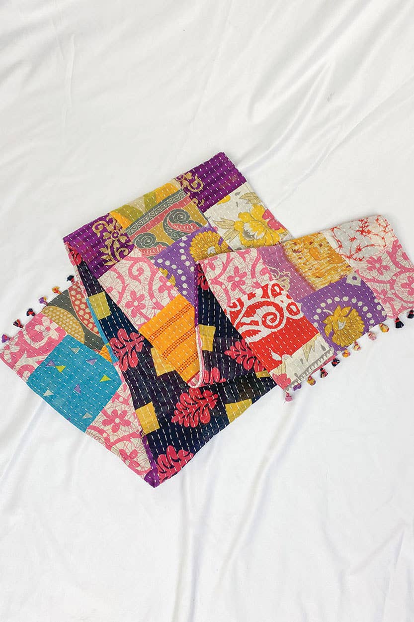Kantha Table Runner