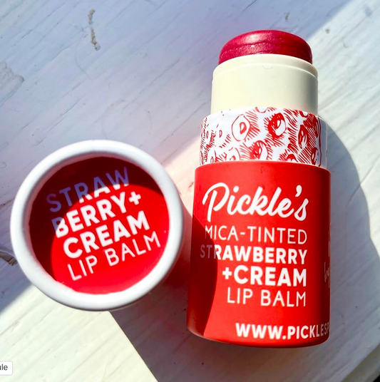 Strawberry & Cream tinted lip butter
