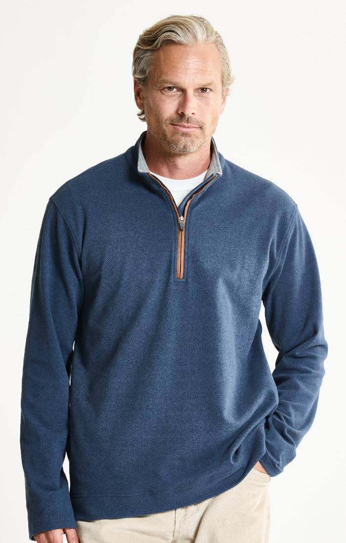 Ultra Soft Heather Pullover Quarter Zip