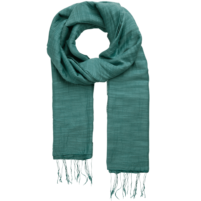 Silk and Cotton Fair Trade Shawl - Summer, Spring, Fall