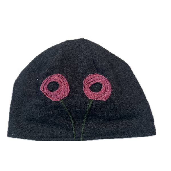 Wool Hat-Poppy