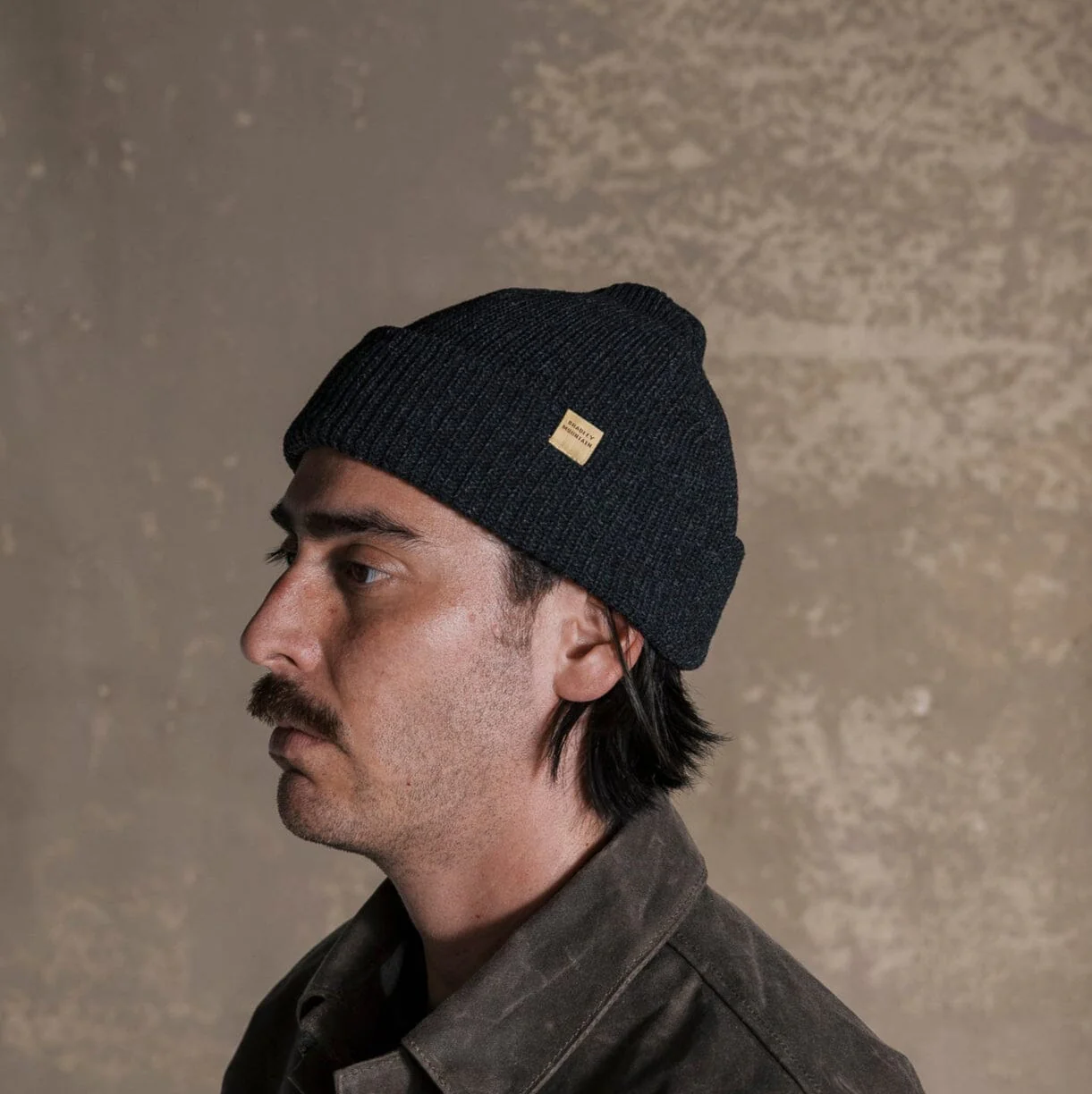 Wool Watch Cap - Obsidian