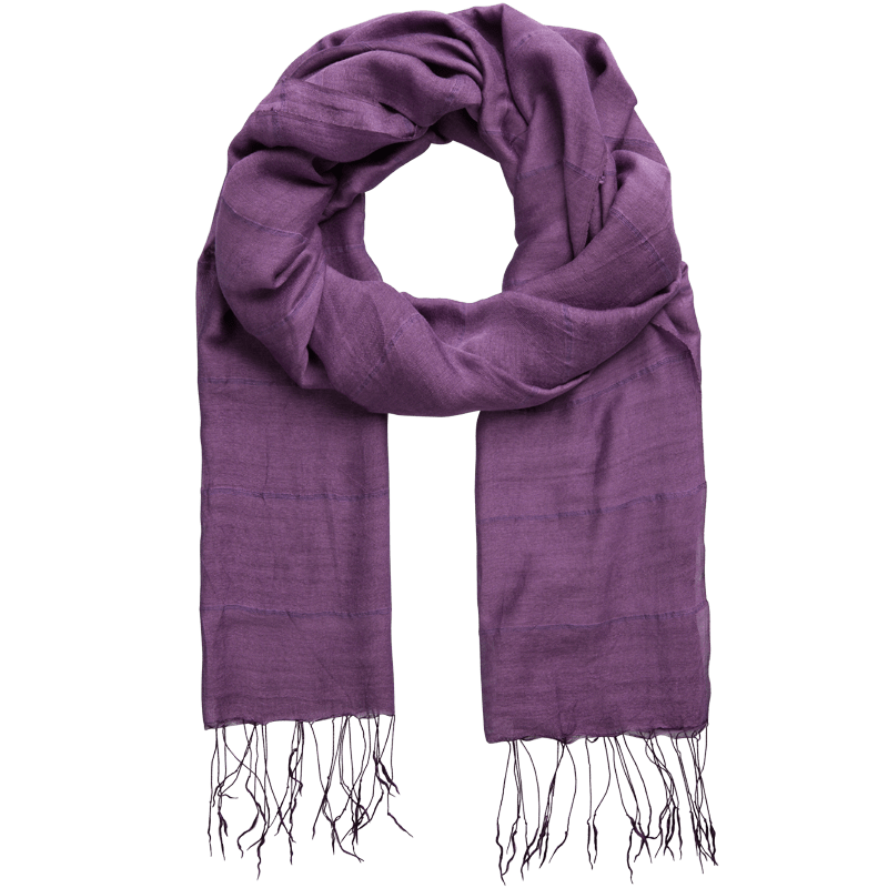 55% Silk 45% Linen Fair Trade Shawl for Spring, Summer, Fall