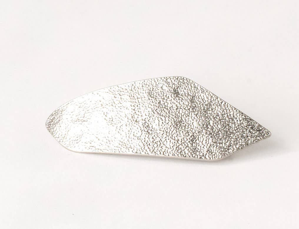 Cynthia Brushed Rock Barrette