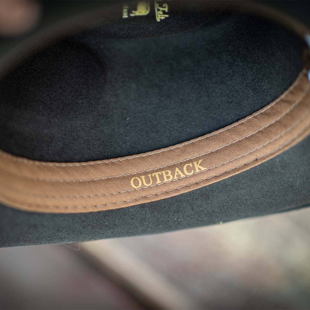 Mens Winter Wool Felt Crushable Hat- Dakota