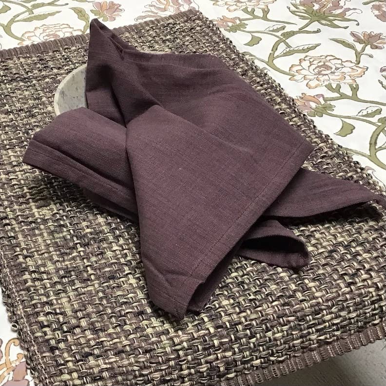 Tablemats Woven Homespun Tweed Soho