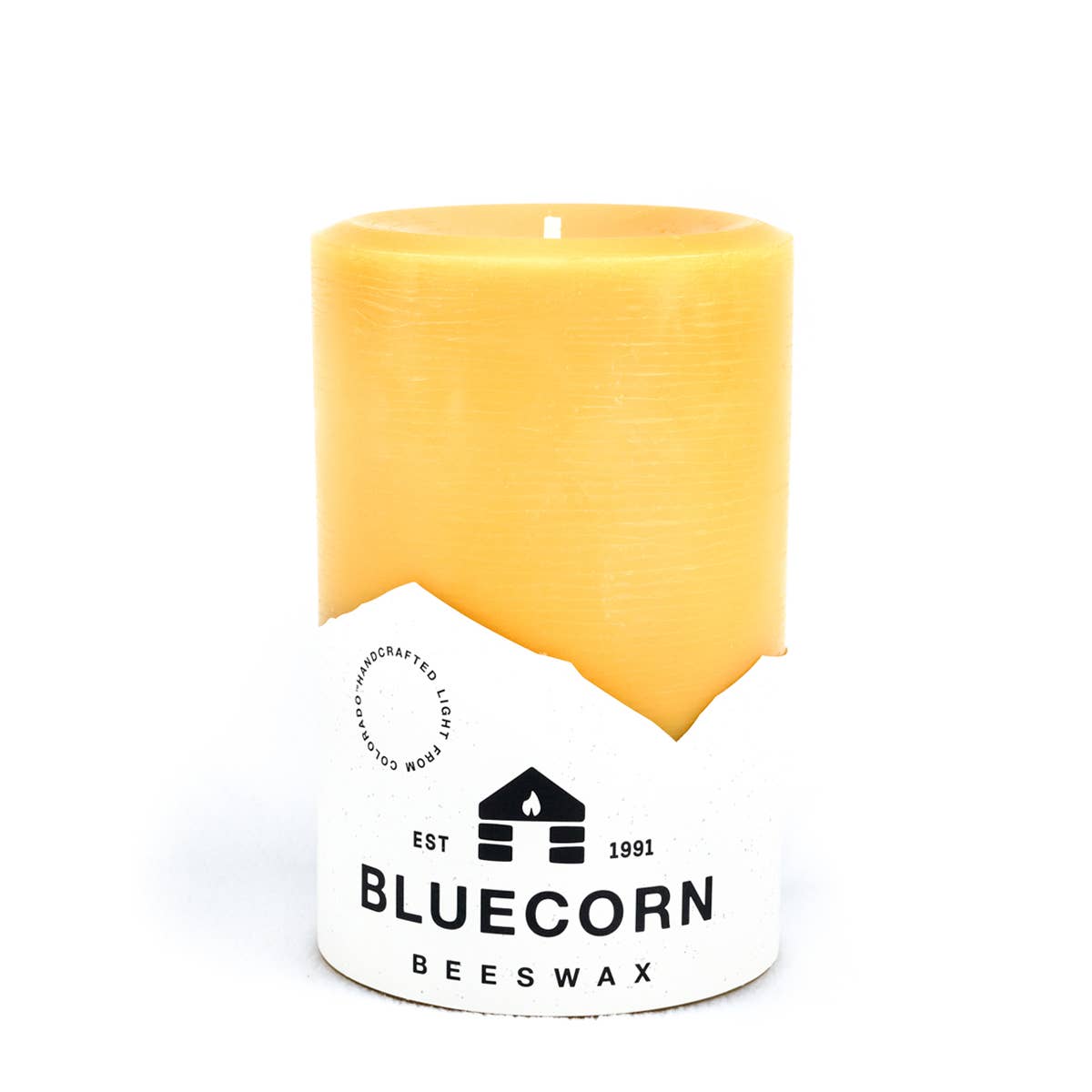 Pure Beeswax Pillar Candles – Handmade in USA
