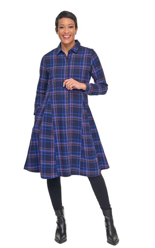 CV1208 Sheridan Dress in Munich Flannel*
