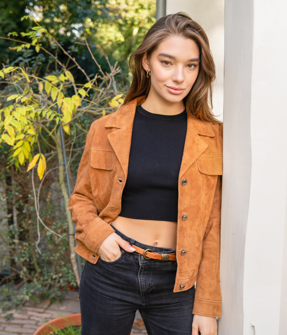 Alie | Skinny Leather Belt for Women - Belts for Dresses"