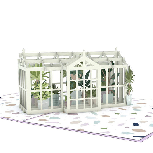 Greenhouse Garden Card, 5x7" Pop-Up Cards