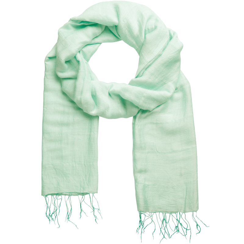 55% Silk 45% Linen Fair Trade Shawl for Spring, Summer, Fall