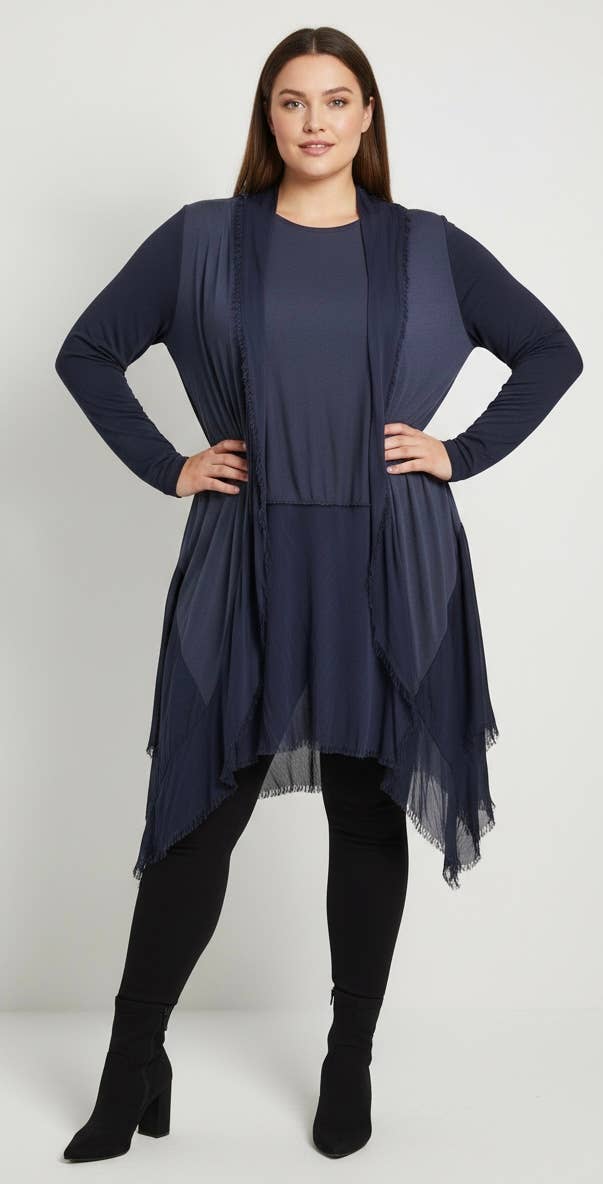 Silk and Viscose Cardigan 
No Tariffs Will Be Ad