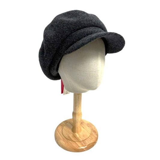 23S-0818 Boiled Wool News Boy Cap
