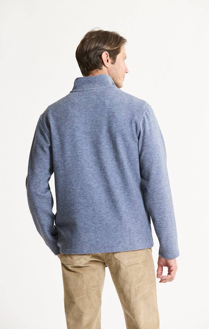 Heathered Knit Full-Zip