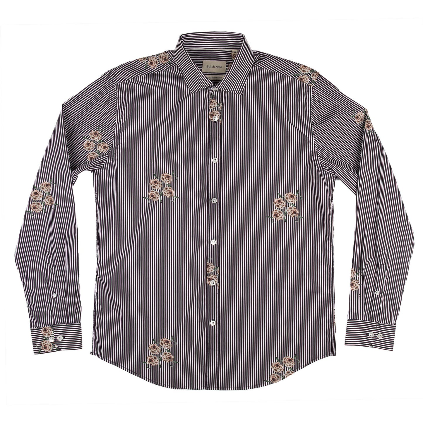 Floral Stripe Long Sleeve