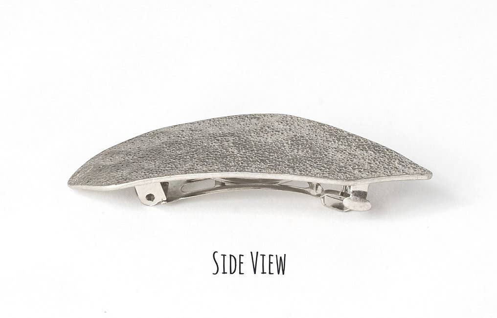 Cynthia Brushed Rock Barrette