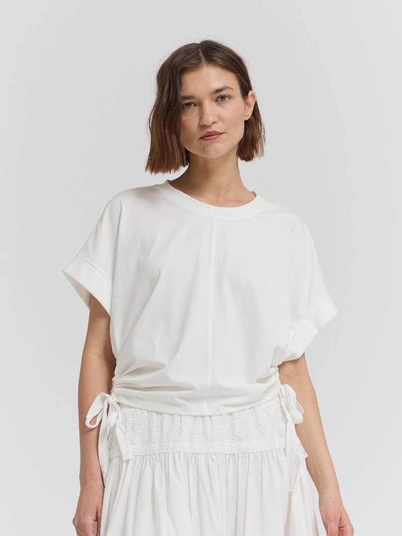 Side Scrunch Tee 41628