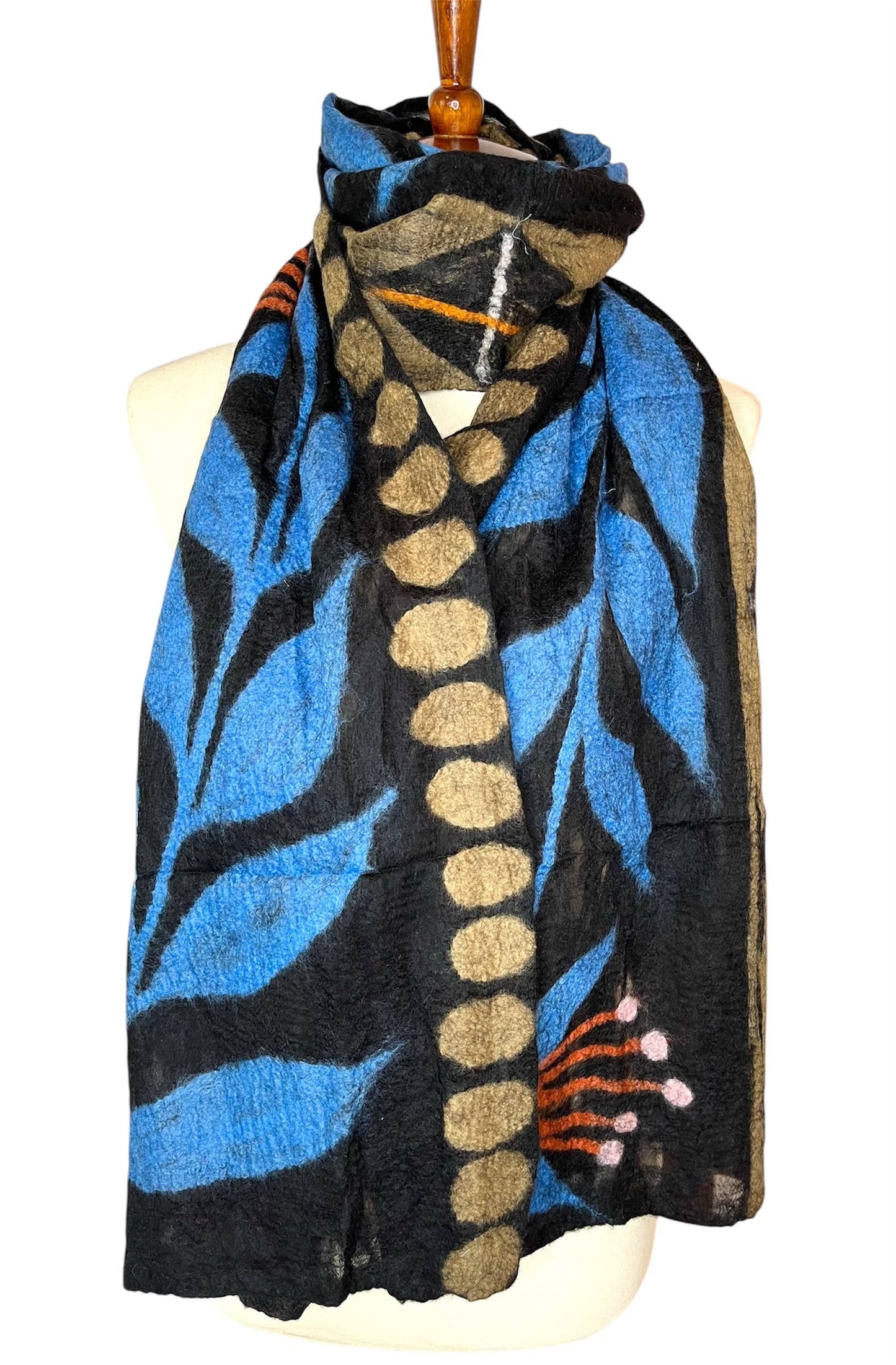 Abstract Garden Scarf
