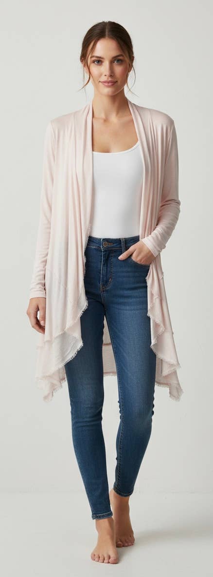 Silk and Viscose Cardigan 
No Tariffs Will Be Ad