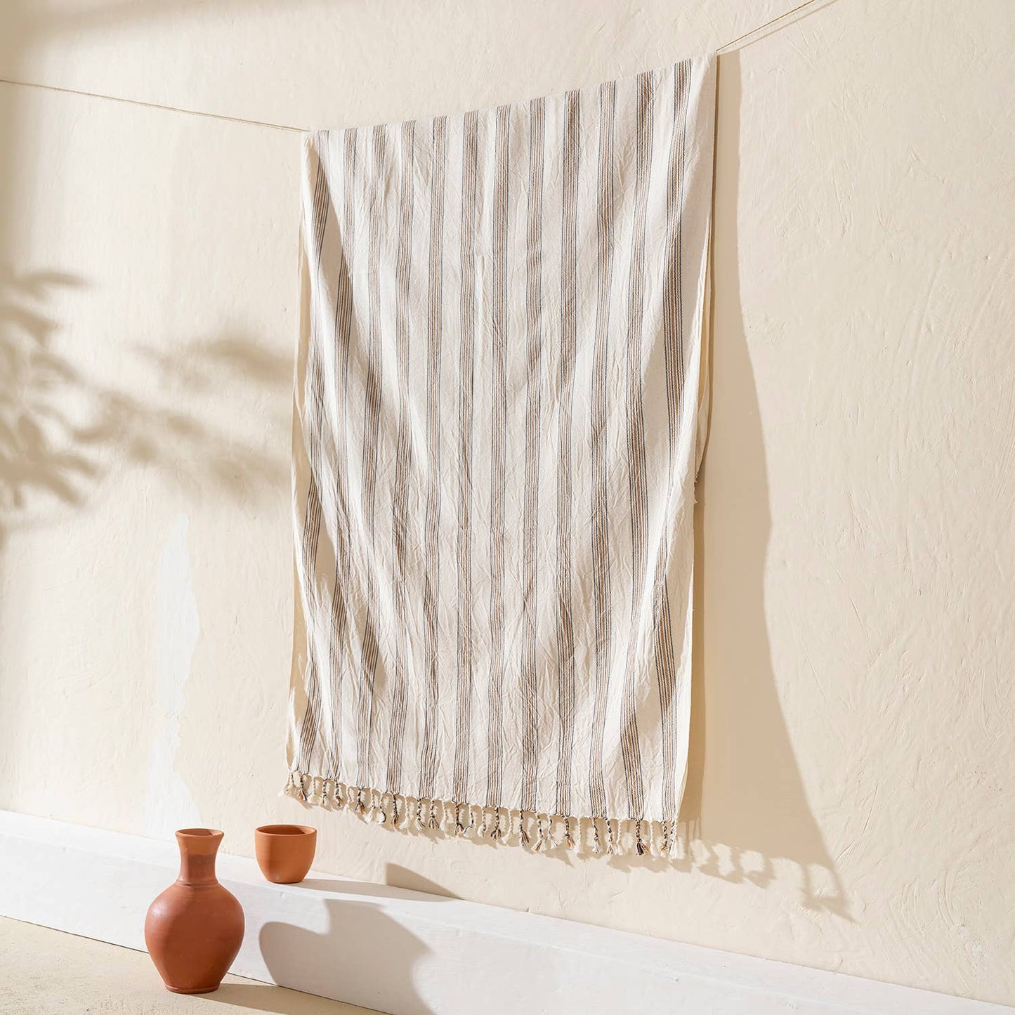 Bath Beach Towels Mid Weight Rustic Vintage Feel Pre-Washed