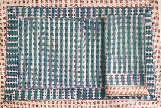 Tablemats Camelia Stripe RB