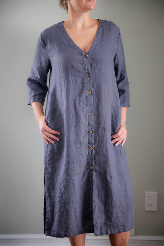Linen Nadya Caftan