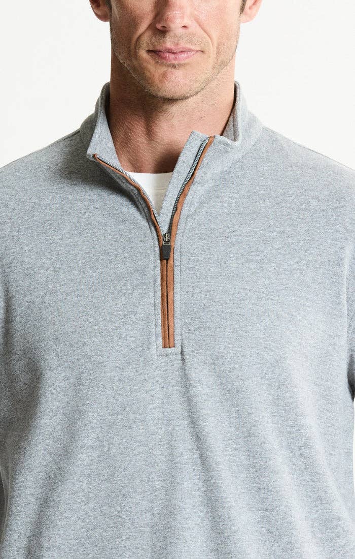 Ultra Soft Heather Pullover Quarter Zip