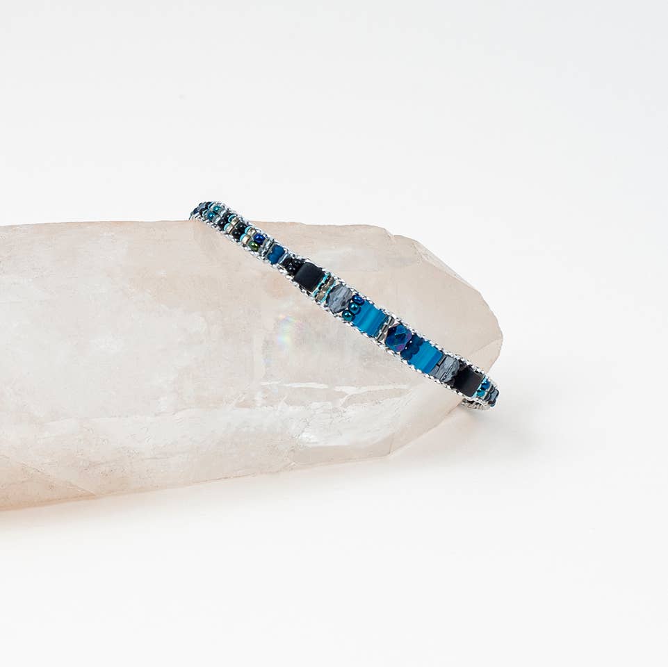 Thin Miyuki Beaded Bracelet
