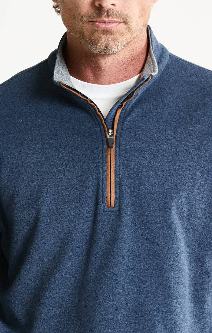 Ultra Soft Heather Pullover Quarter Zip