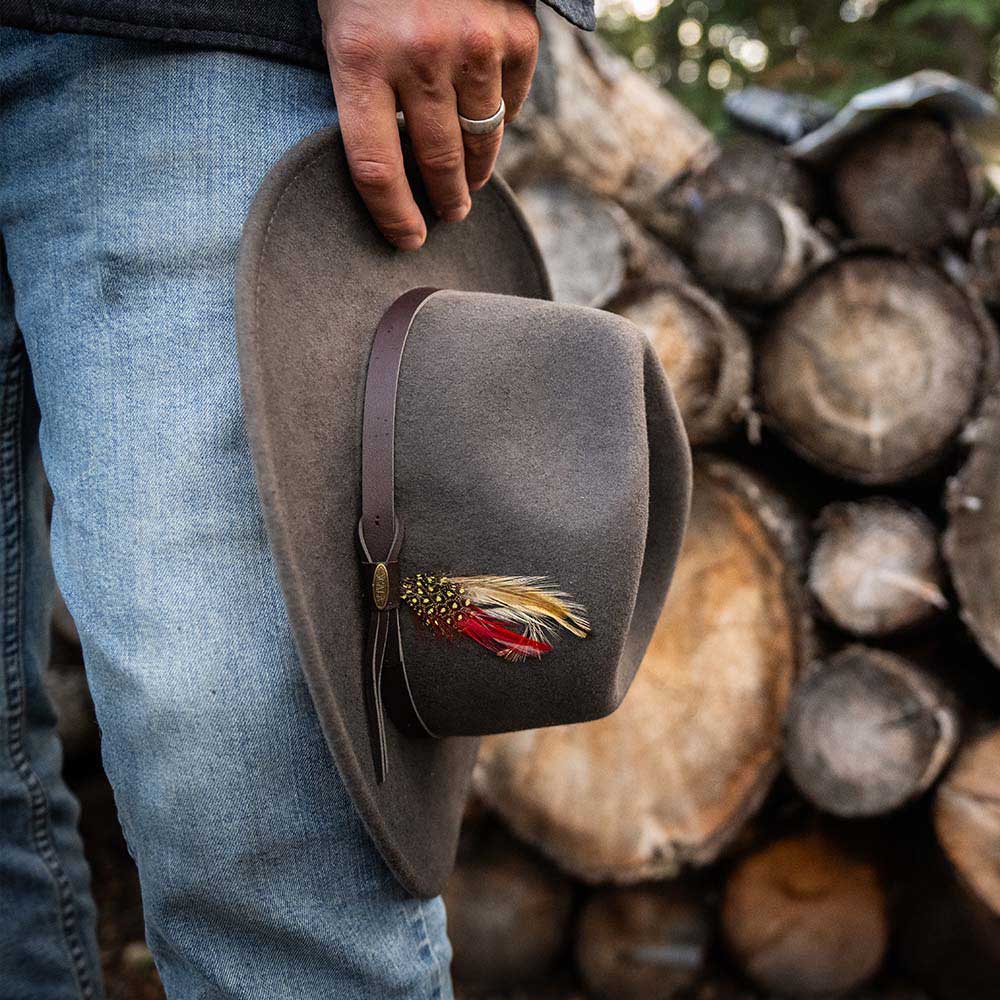 Mens Winter Wool Felt Crushable Hat- Dakota