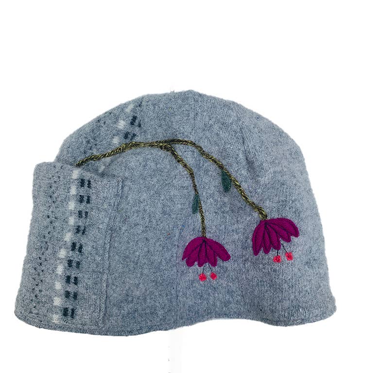 Wool Hat-Weeping Flowers – ENJOY. Boutique