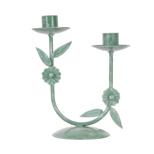 Etta Flower Taper Candle Holder