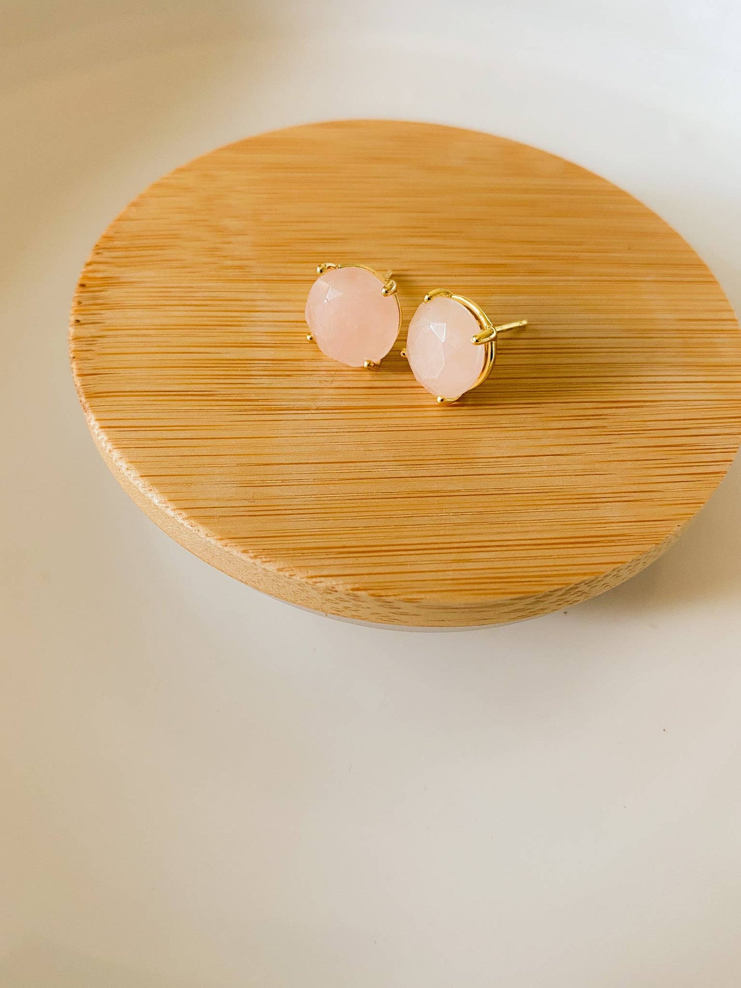Big Gem Stud Earrings