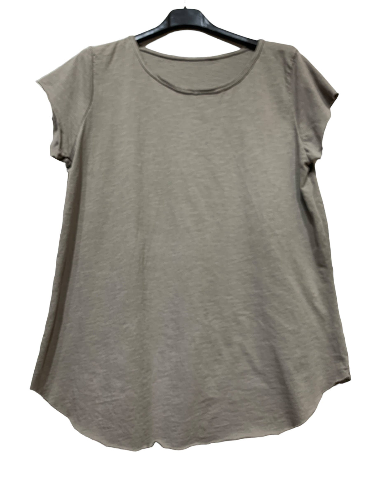COTTON T-SHIRT ROUND NECK, BASIC 8117