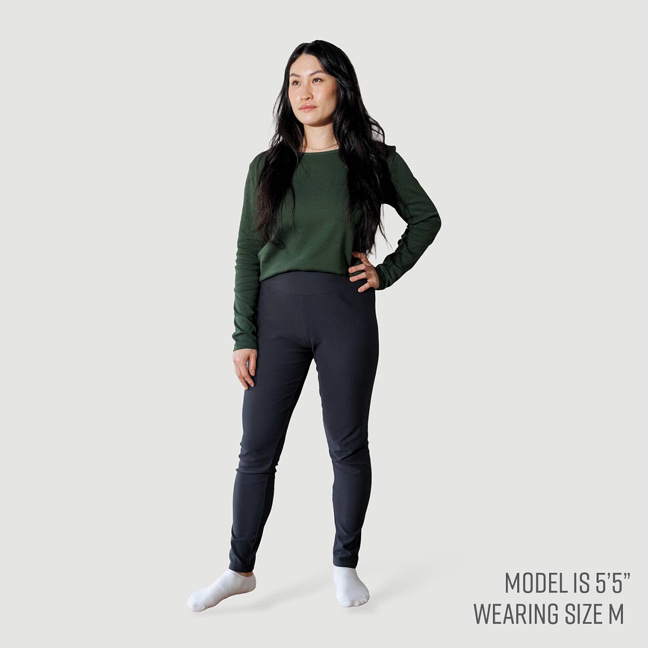 Organic Cotton Fleece Leggings