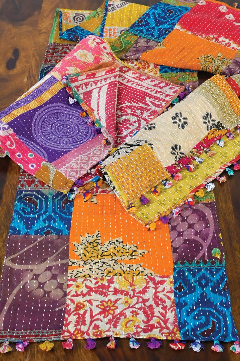 Kantha Table Runner