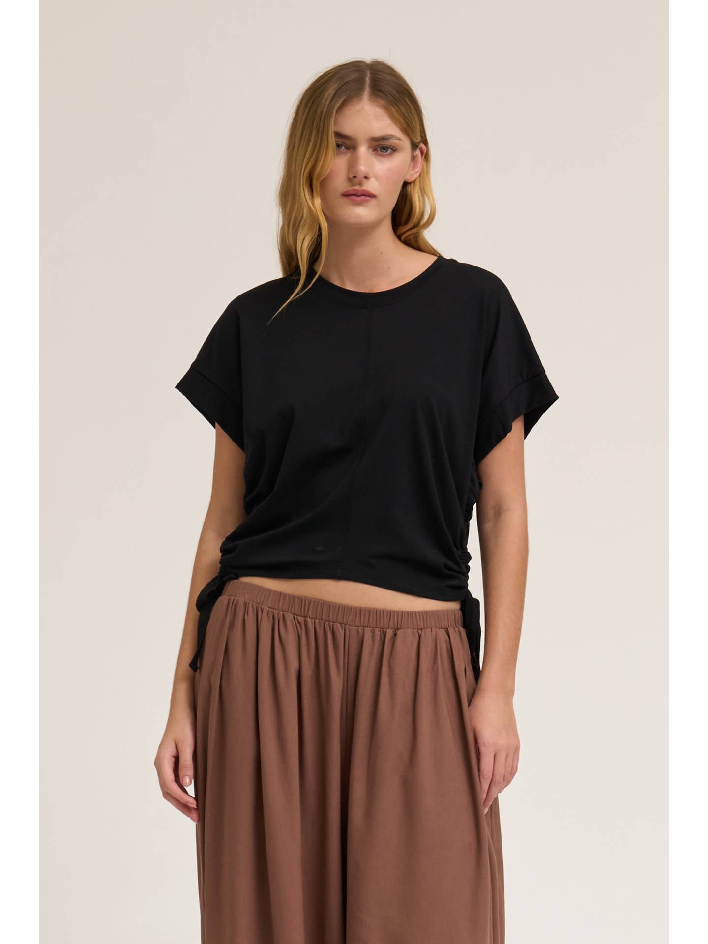 Side Scrunch Tee 41628