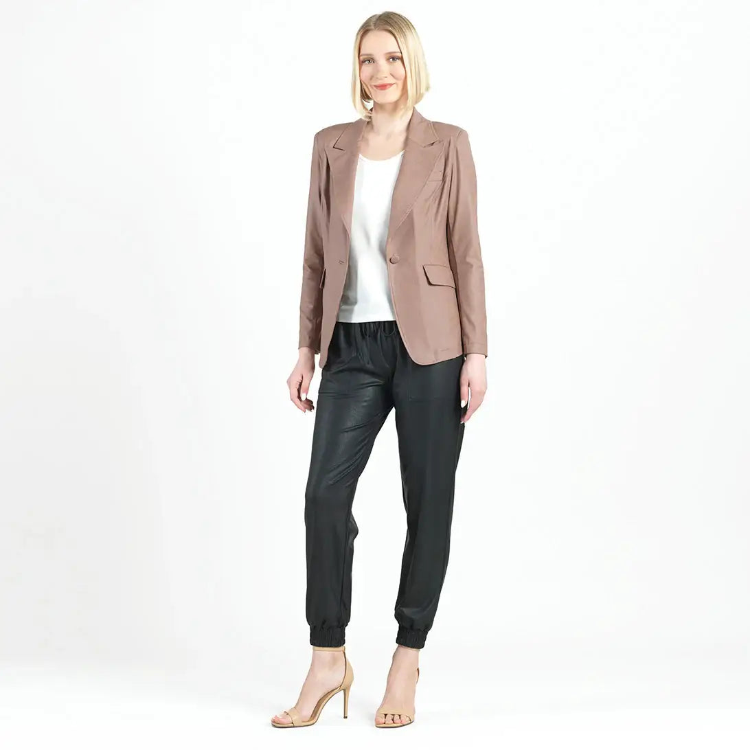 JK124 - Liquid Leather ™ Signature Pocket Blazer